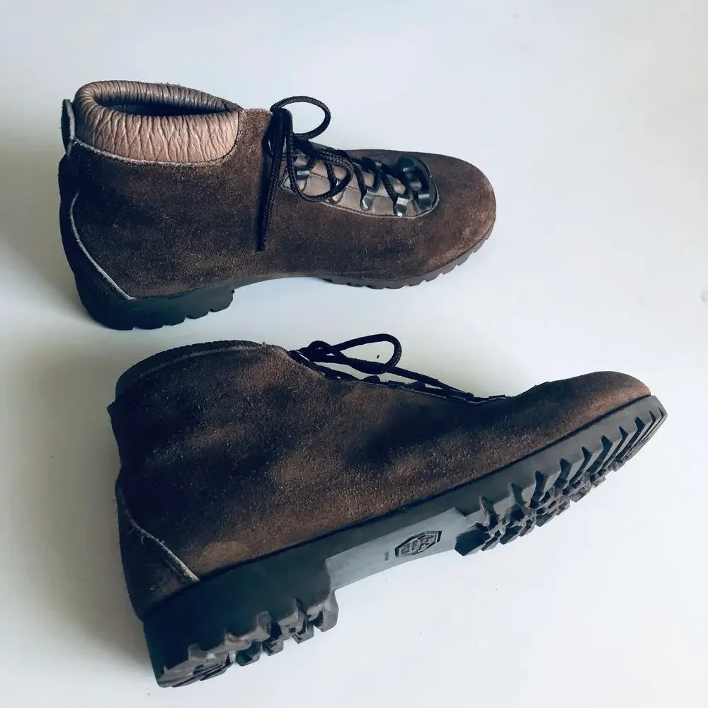 VTG Dunham Tyroleans Men's 6.5 / Women's 8 Italian Suede Hiking Boot